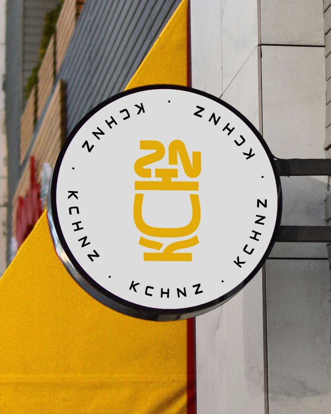 KCHNZ - Abu Dhabi Shared Kitchen branding