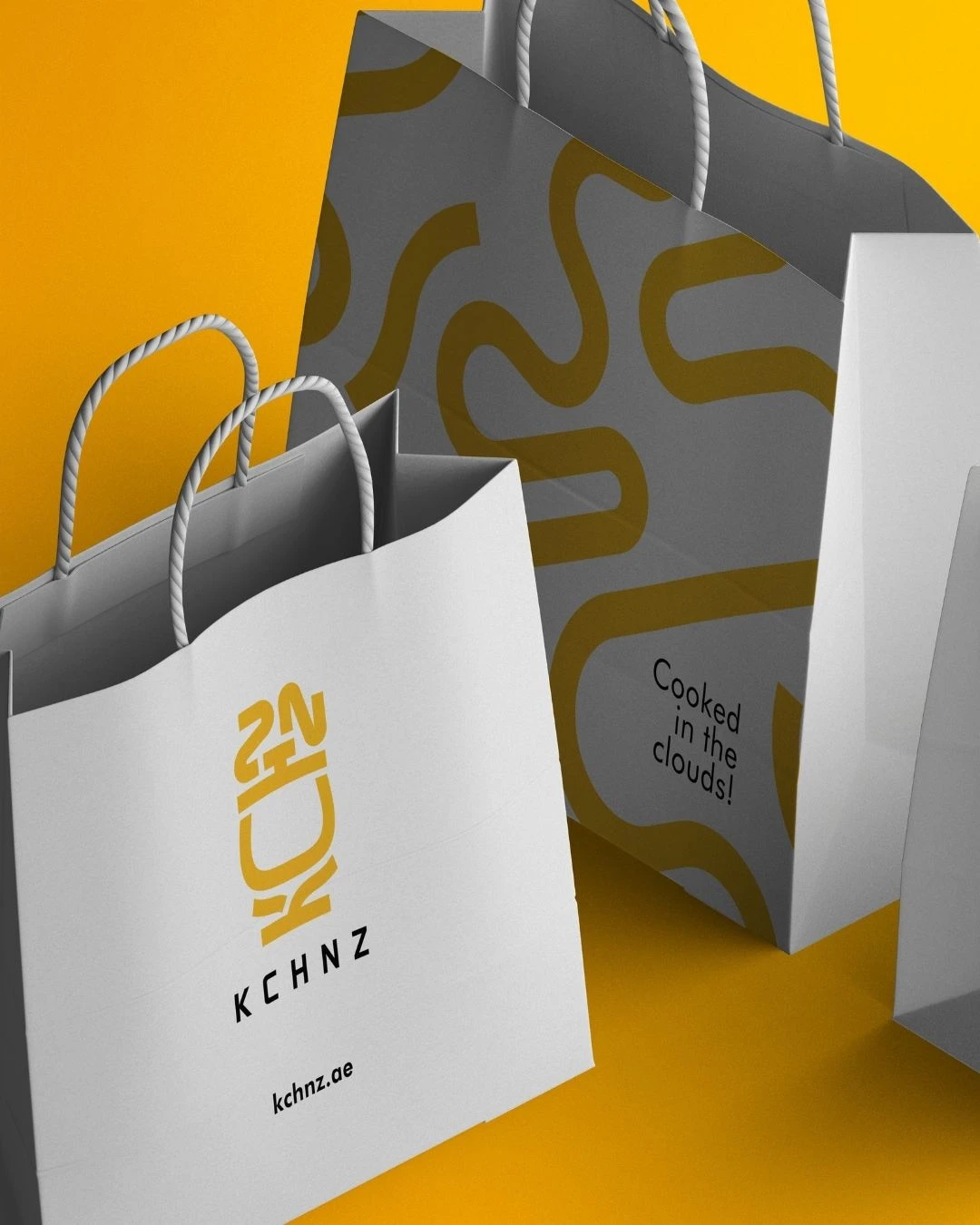 KCHNZ - Abu Dhabi Shared Kitchen branding