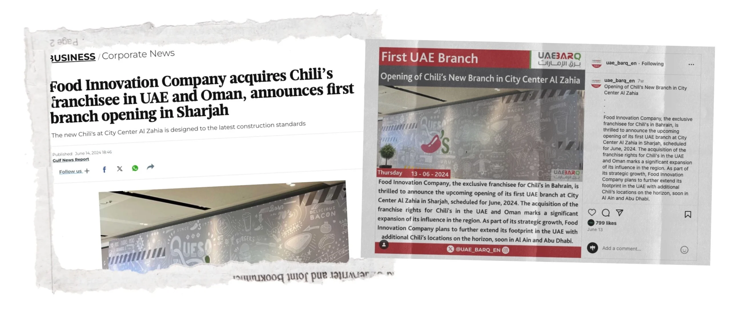 Good Times Are Back! Chili's Re-launch Success Story at City Center Al Zahia in Sharjah